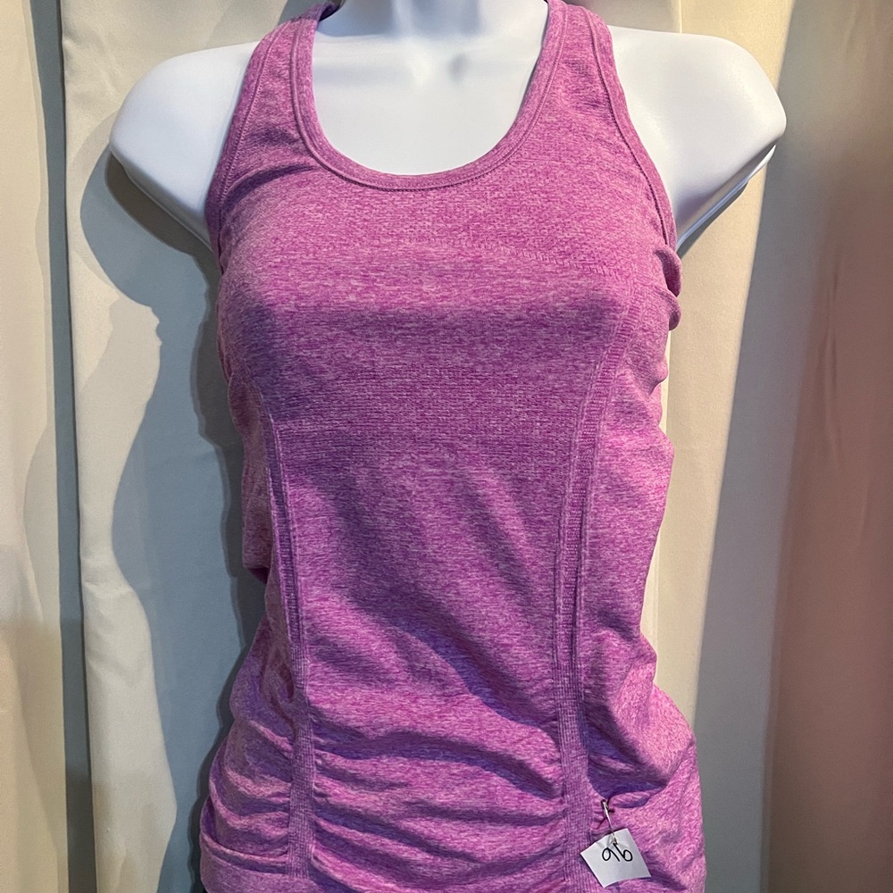 Athleta Heathered Purple Tank Top